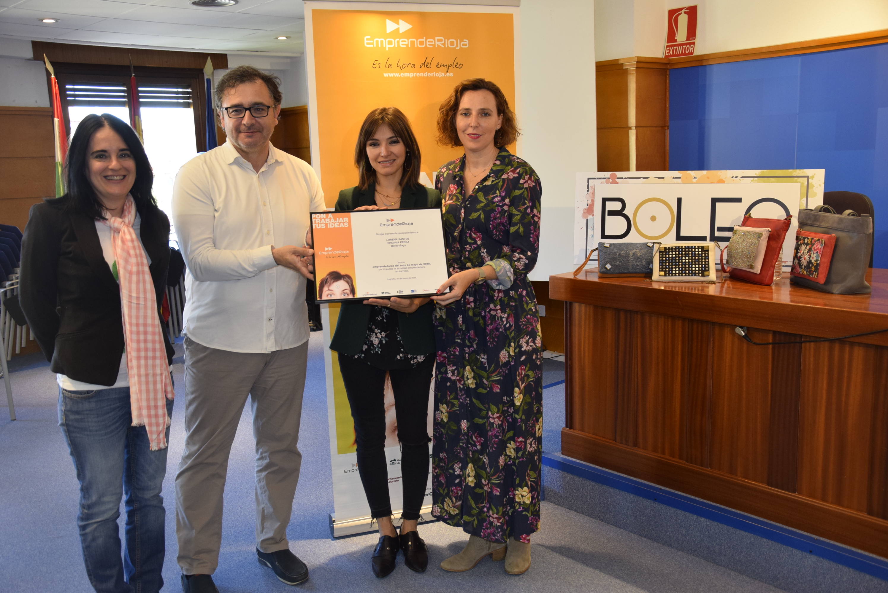 La emprendedora Lorena Santos gana el Emprendedor del mes por su negocio Boleo