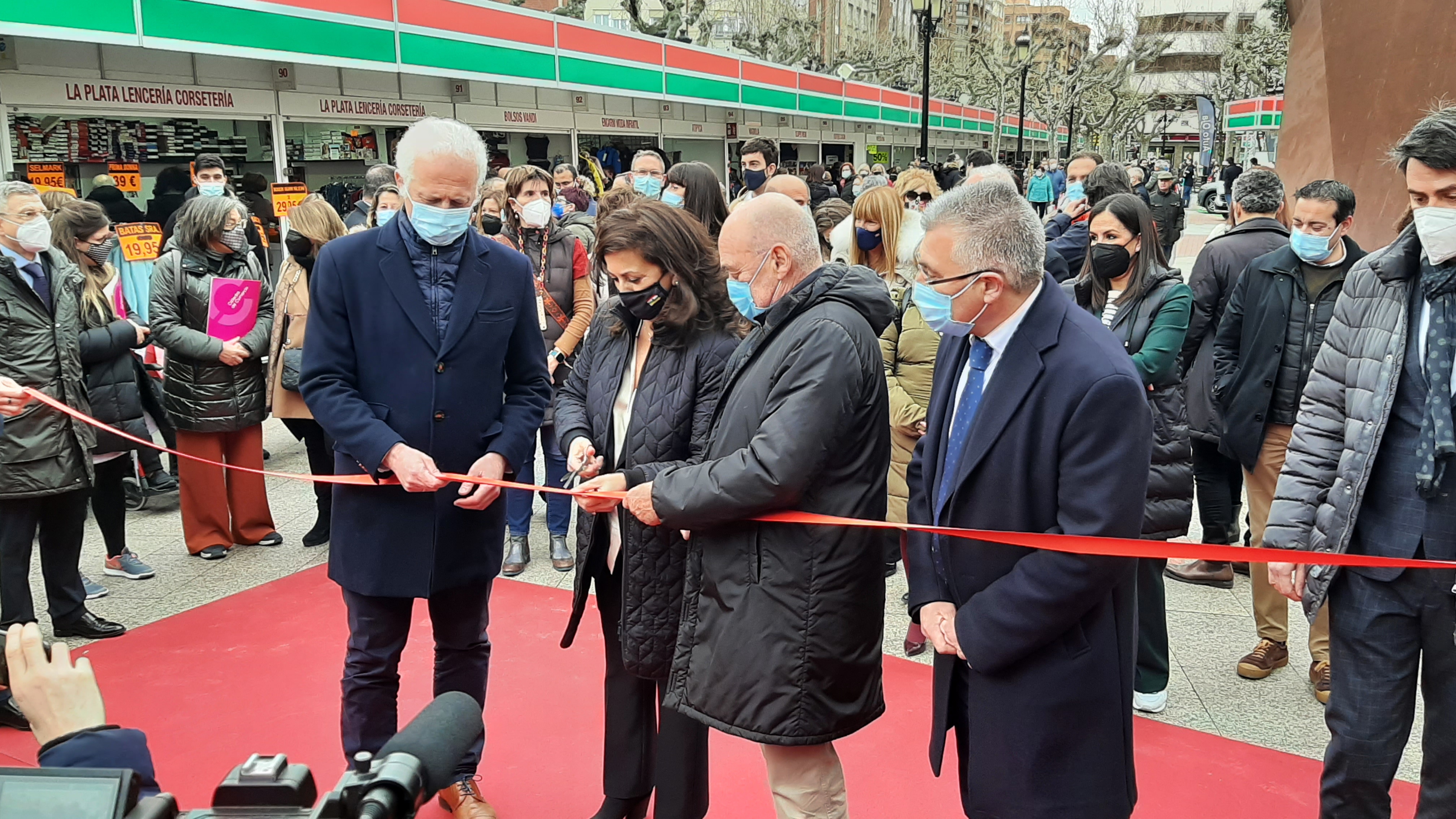Comienza Logrostock. La feria se ha inaugurado esta mañana con gran afluencia de visitantes y dinamismo en las ventas 