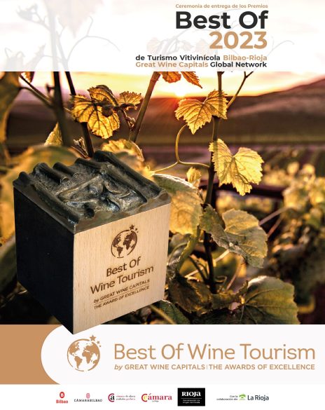 La Cámara Oficial de Comercio, Industria y Servicios de La Rioja preside el comité organizador del evento de entrega de premios de enoturismo Best Of Wine Tourism 2023  