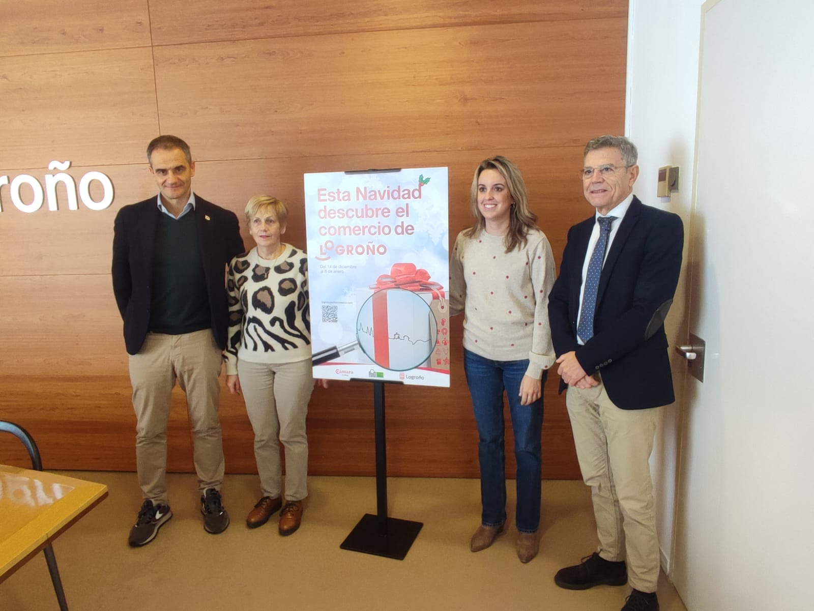 Ayuntamiento de Logroño y Cámara de Comercio vuelven a unir fuerzas en una completa campaña de Navidad para dinamizar el comercio local